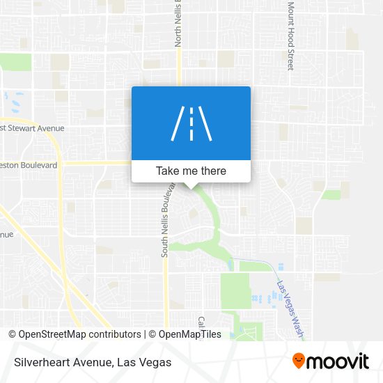 Silverheart Avenue map