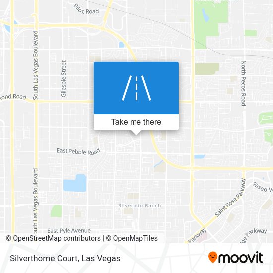 Silverthorne Court map