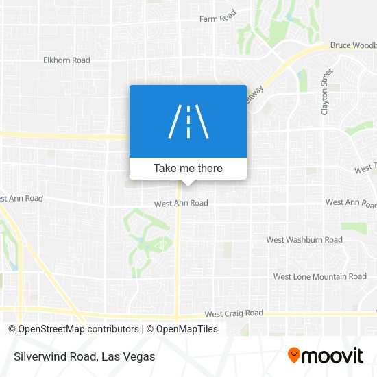 Mapa de Silverwind Road