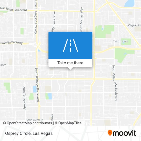 Mapa de Osprey Circle