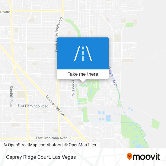 Osprey Ridge Court map