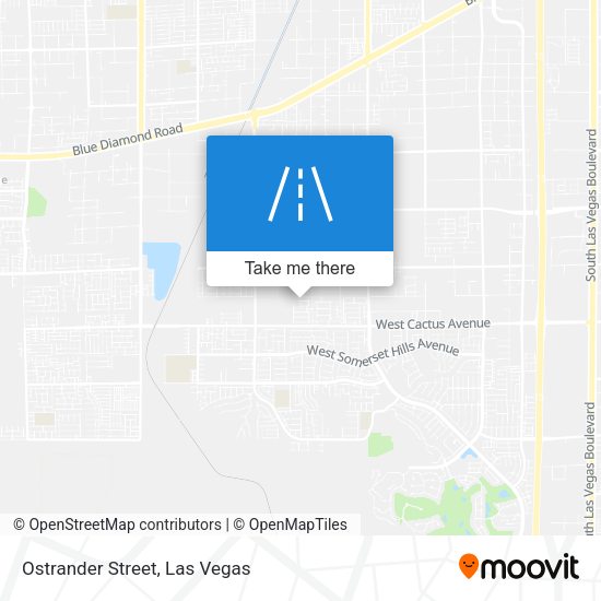 Mapa de Ostrander Street