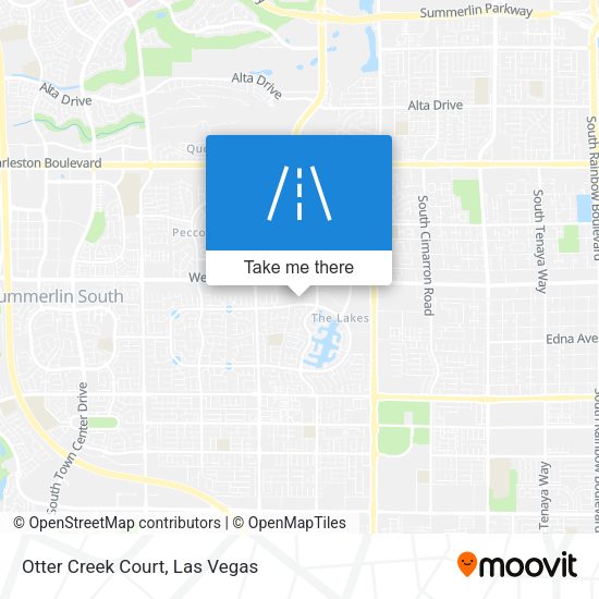 Mapa de Otter Creek Court