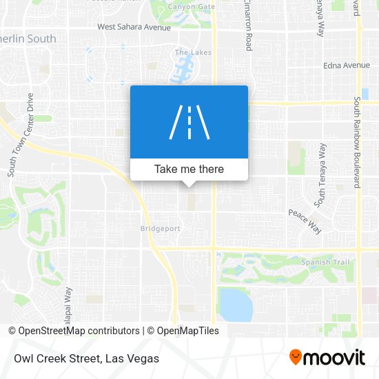 Owl Creek Street map