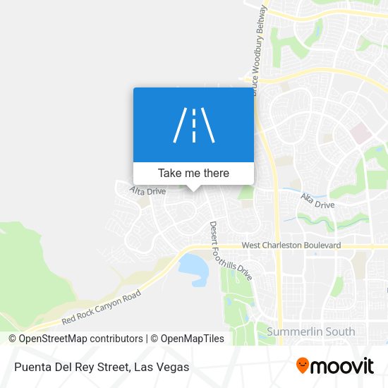 Puenta Del Rey Street map