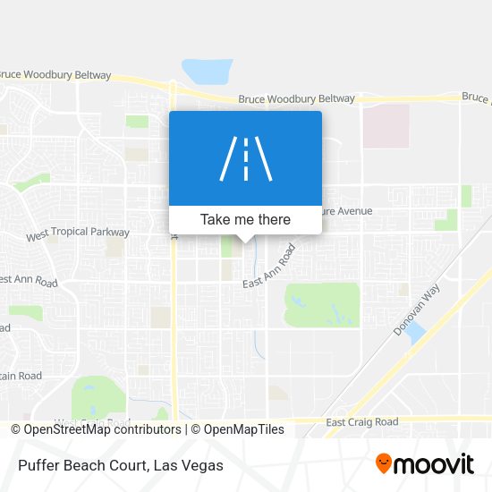 Puffer Beach Court map