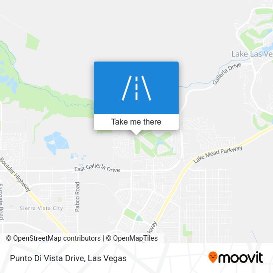Mapa de Punto Di Vista Drive