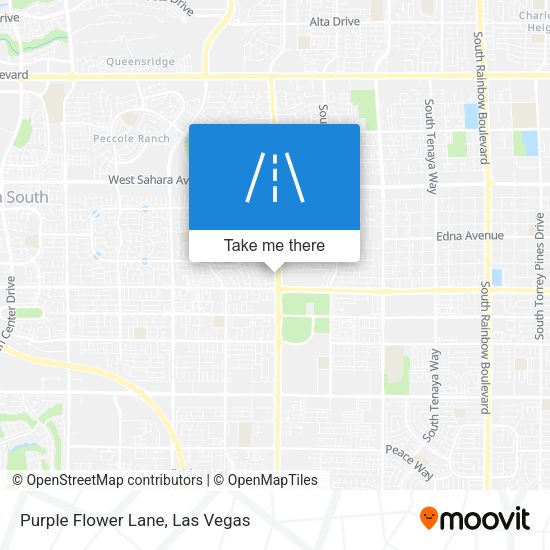 Mapa de Purple Flower Lane