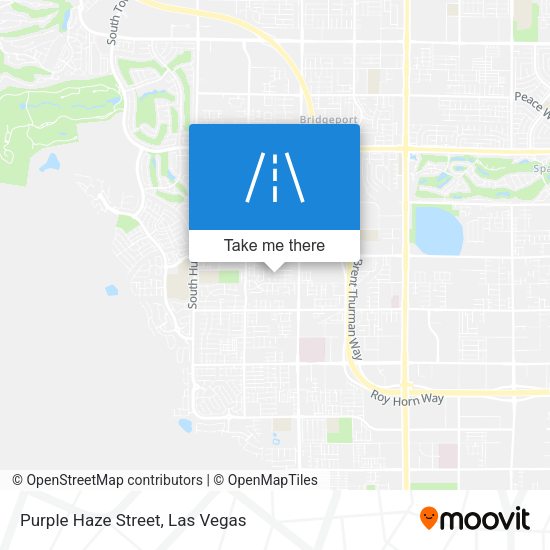 Purple Haze Street map
