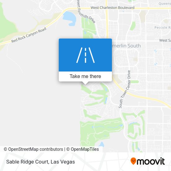 Sable Ridge Court map
