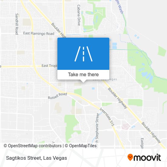 Mapa de Sagtikos Street