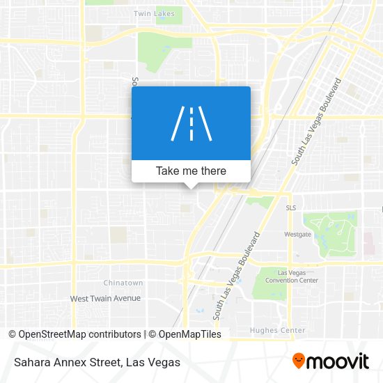 Sahara Annex Street map