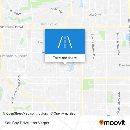 Mapa de Sail Bay Drive