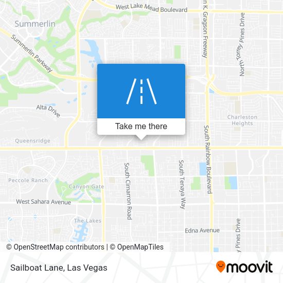 Mapa de Sailboat Lane