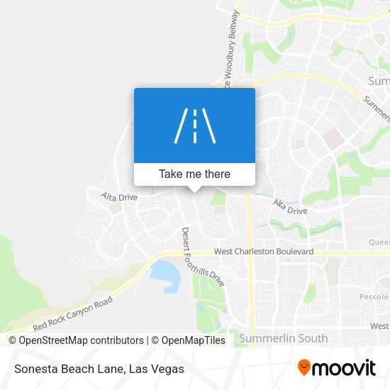 Mapa de Sonesta Beach Lane