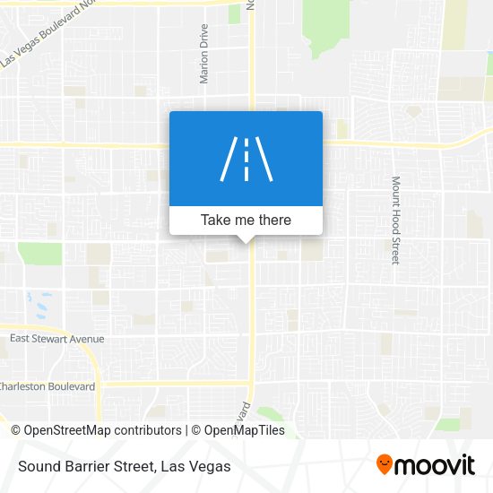 Sound Barrier Street map