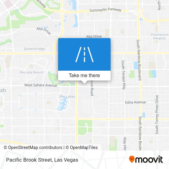 Pacific Brook Street map