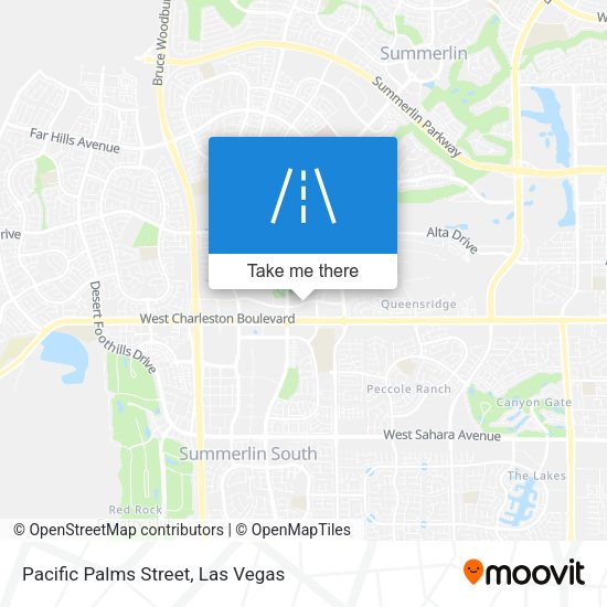 Pacific Palms Street map