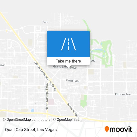 Mapa de Quail Cap Street