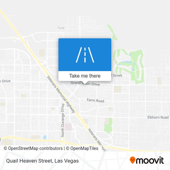Mapa de Quail Heaven Street