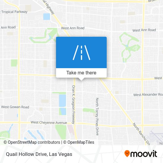 Mapa de Quail Hollow Drive