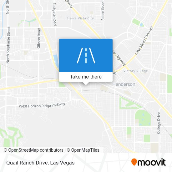 Quail Ranch Drive map