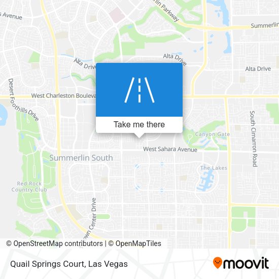 Quail Springs Court map