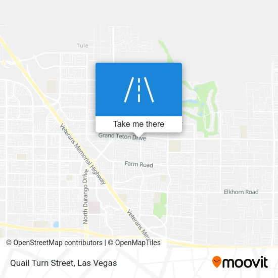 Quail Turn Street map