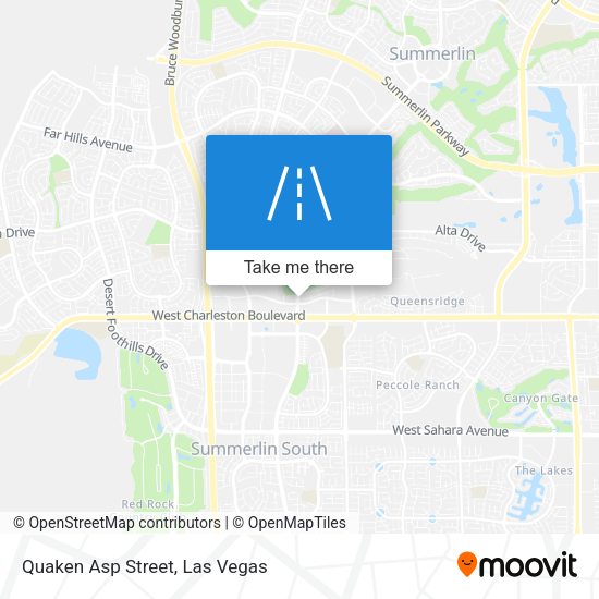 Quaken Asp Street map