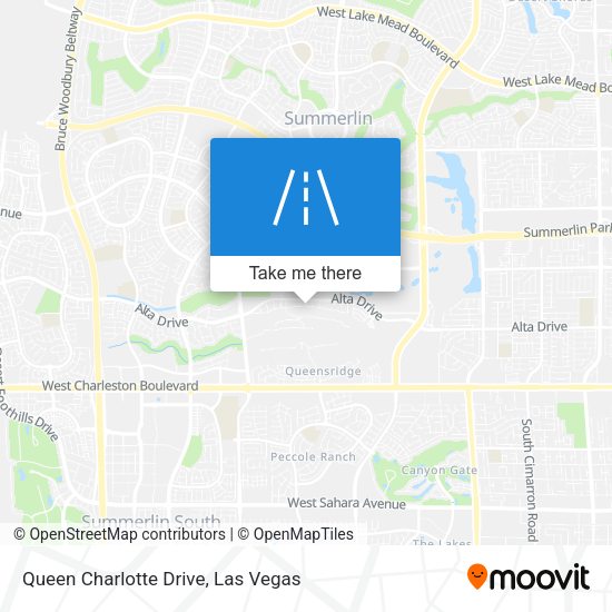 Queen Charlotte Drive map