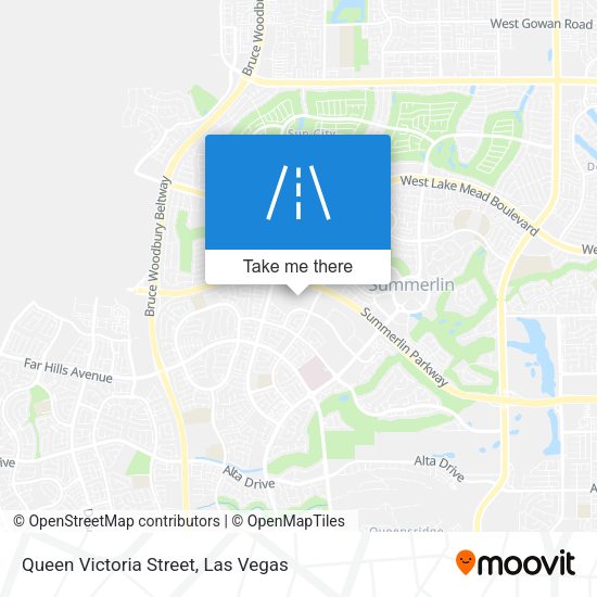 Queen Victoria Street map