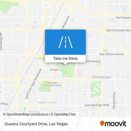 Mapa de Queens Courtyard Drive