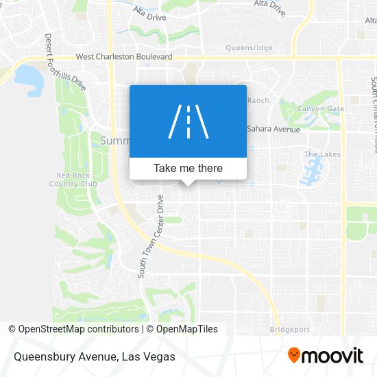 Mapa de Queensbury Avenue