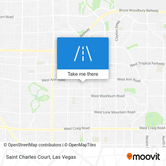 Saint Charles Court map
