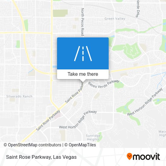 Mapa de Saint Rose Parkway