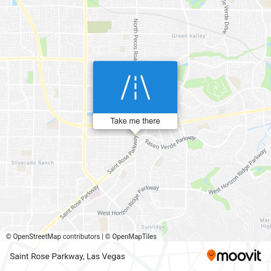 Saint Rose Parkway map