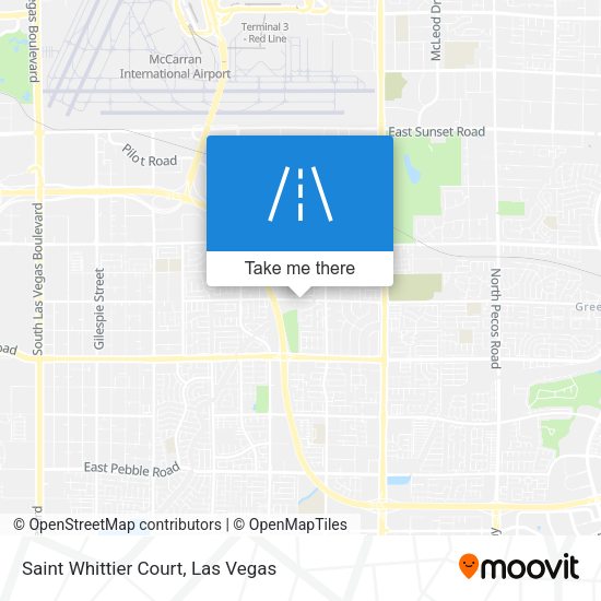 Mapa de Saint Whittier Court