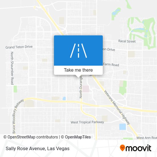 Sally Rose Avenue map