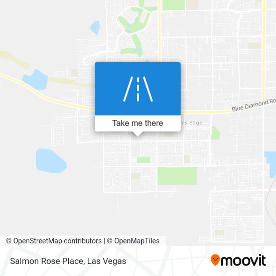 Mapa de Salmon Rose Place