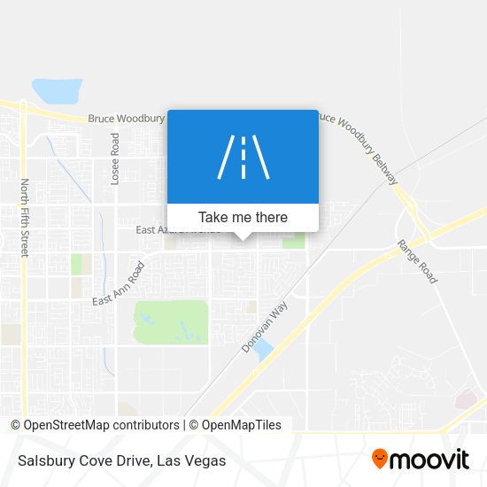 Mapa de Salsbury Cove Drive