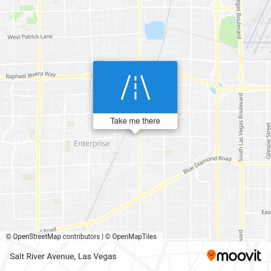 Salt River Avenue map