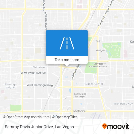 Sammy Davis Junior Drive map