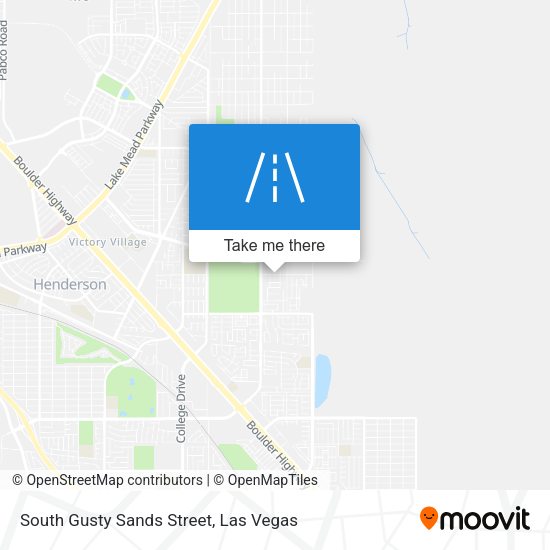 South Gusty Sands Street map