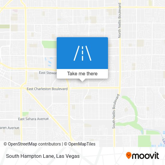 Mapa de South Hampton Lane