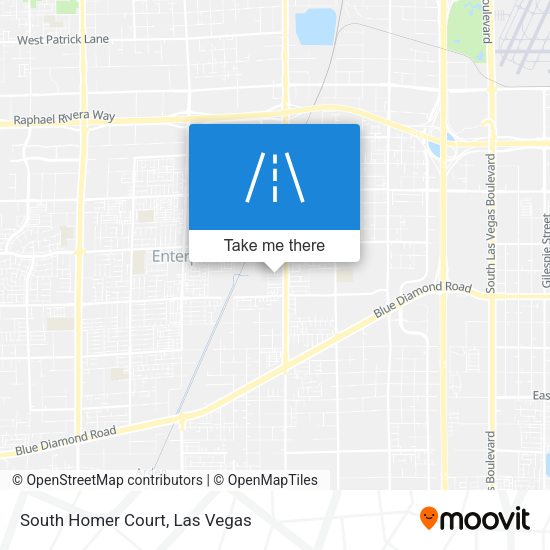 South Homer Court map