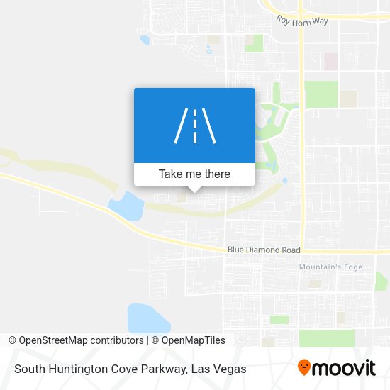Mapa de South Huntington Cove Parkway