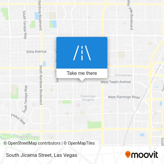 Mapa de South Jicama Street
