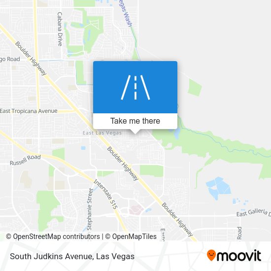 South Judkins Avenue map