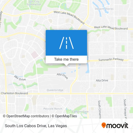South Los Cabos Drive map