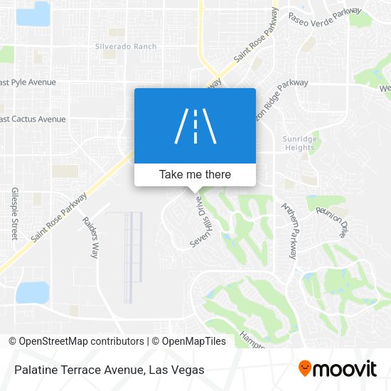 Palatine Terrace Avenue map